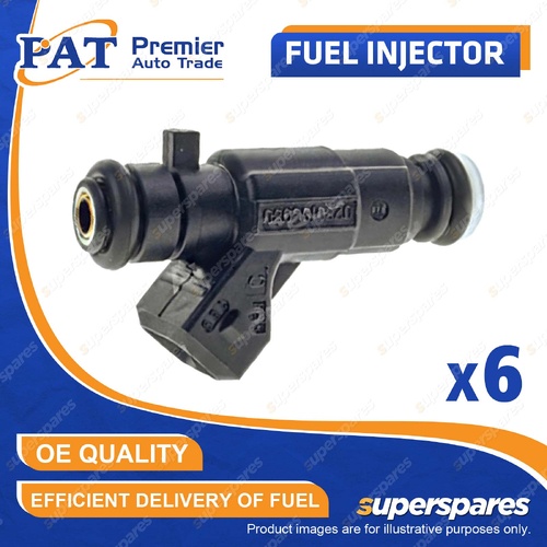 6 Pcs PAT Fuel Injectors for Holden Vectra JS-II 3.2L Z32SE 03/2003-12/2006