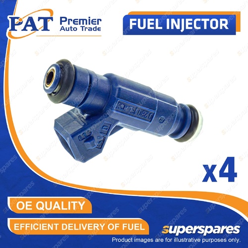 4 Pcs PAT Fuel Injectors for Audi A4 B6 1.8L Turbo AVJ AMB BFB 12/2000-12/2004