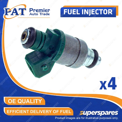 4 Pcs PAT Fuel Injectors for Audi A3 8L 1.6L AEH AKL 05/1997-11/2000