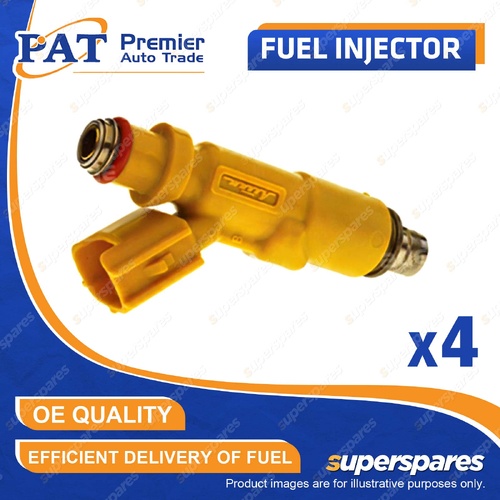 4 Pcs PAT Fuel Injectors for Toyota Celica ZZT231 1.8L 2ZZ-GE 08/1999-09/2005