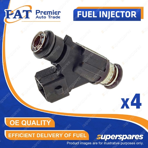 4 Pcs PAT Short Fuel Injectors for Great Wall V240 X240 2.4L 4G69S4N 2009-2023
