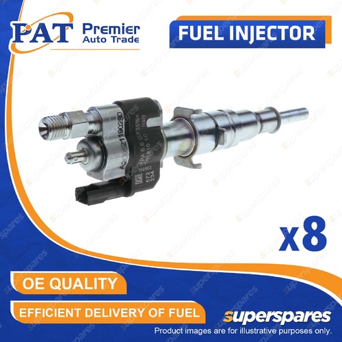 8 Pcs Fuel Injectors for BMW 5 6 7 Series F01 F06 F07 F10 F12 F13 X5 E70 X6 E71