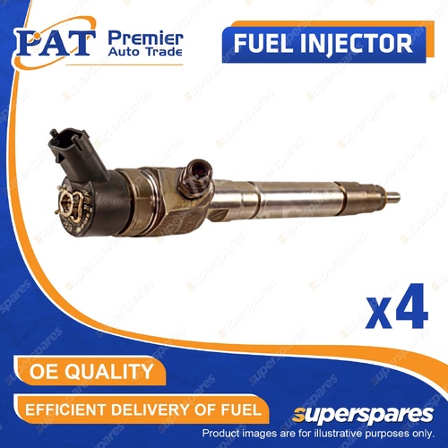 4 Pcs PAT Fuel Injectors for Great Wall V200 X200 2.0L GW4D20 2011-2023