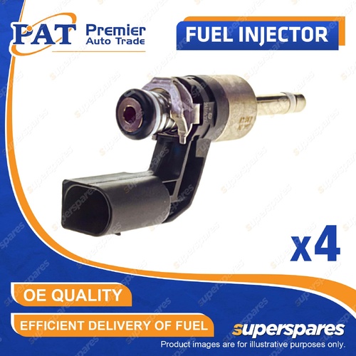 4 Pcs PAT Fuel Injectors for Skoda Fabia 5J 1.4L CAVE 05/2010-06/2015