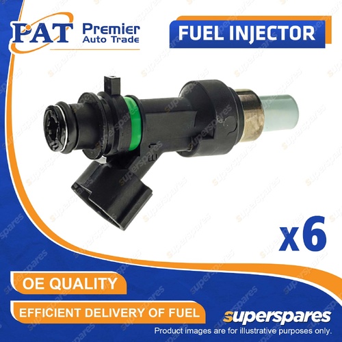 6 Pcs PAT Fuel Injectors for Suzuki Grand Vitara JB627 XL-7 JA627 JB627