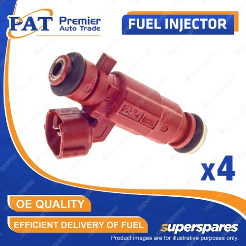 4 Pcs PAT Fuel Injectors for Hyundai H-1 i-Load i-Max TQ 2.4L G4KG 2007-2023