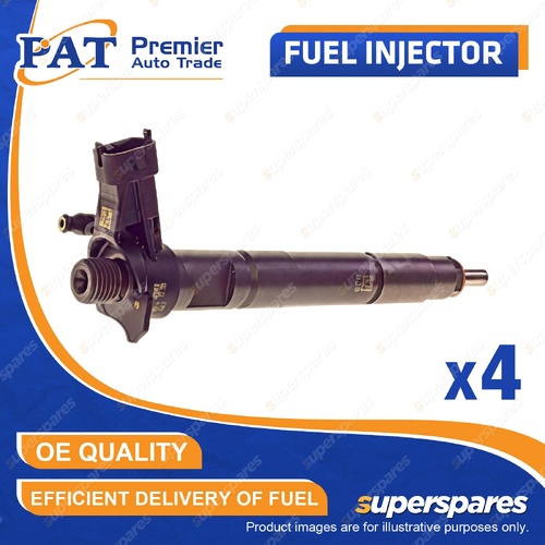 4 Pcs PAT Fuel Injectors for Jeep Cherokee KK Wrangler JK 2.8L ENS I4 2007-2012