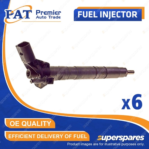 6 Pcs PAT Fuel Injectors for Porsche Cayenne 9PA 3.0L CASA V6 24V DOHC 2007-2010