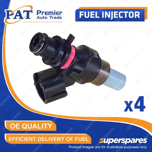 4 Pcs PAT Fuel Injectors for Subaru Liberty Outback Legacy B13 2.0L EJ204