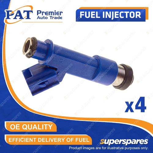 4 Pc Fuel Injectors for Toyota Corolla NZE 141 144 Allion Aqua Auris Belta Porte