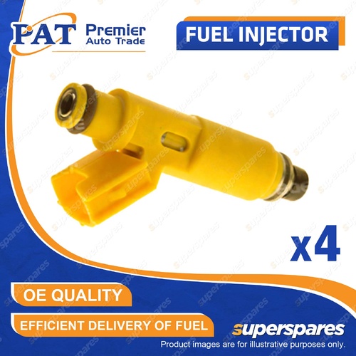 4 Pcs PAT Fuel Injectors for Toyota Avensis ACM20 Rav 4 Vanguard ACA20 ACA21