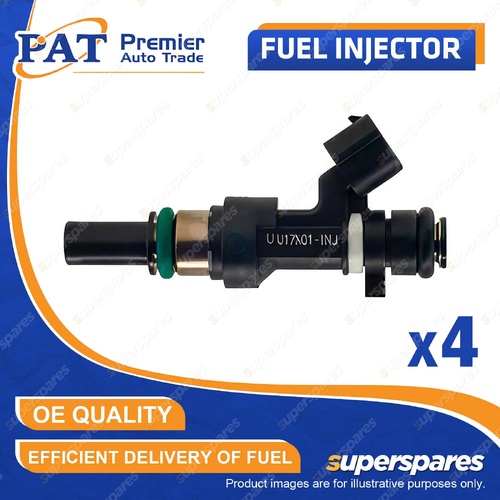 4 Pcs PAT Fuel Injectors for Nissan Almera N17T Latio N17 Micra March K13 10-23