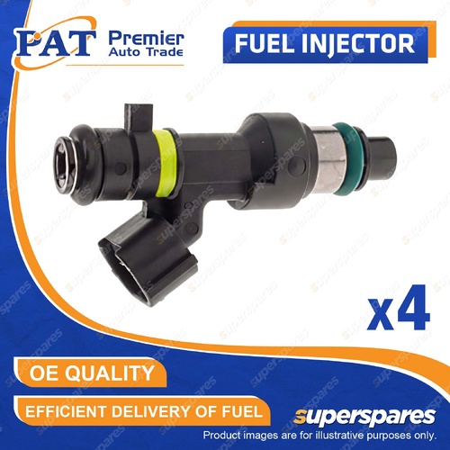 4 Pcs PAT Fuel Injectors for Subaru Forester S11 Impreza G11 Legacy Liberty B13