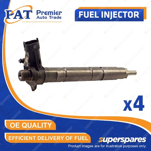 4 Pcs PAT Fuel Injectors for Nissan Qashqai J10 X-Trail T31 1.5L 2.0L 2007-2015