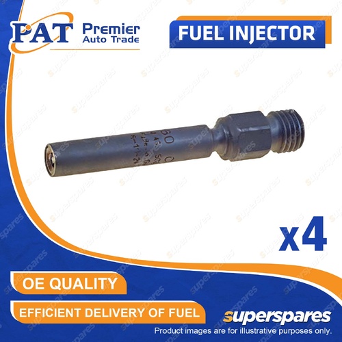 4 Pcs PAT Fuel Injectors for Volvo 240 740 2.1L 2.3L B21E B23E B230E 1975-1991