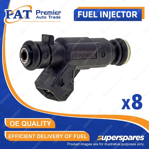 8 Pcs PAT Fuel Injectors for Benz CL55 W215 CLS55 W219 E55 W211 G55 SL55 R230