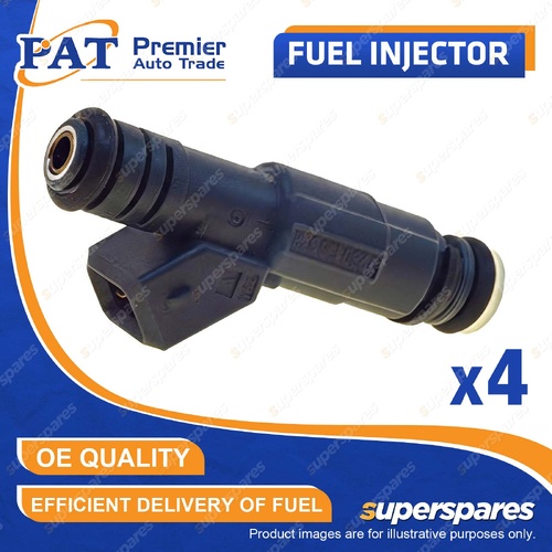 4 Pcs PAT Fuel Injectors for BMW 318i S E30 E36 1.8L M42 B18 07/1990-05/1996