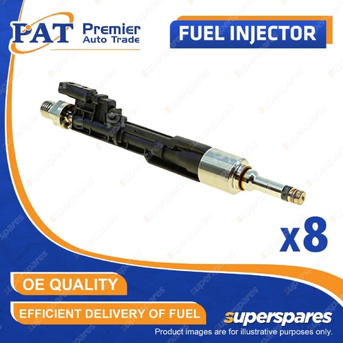 8 Pcs PAT Fuel Injectors for BMW M5 F10 M6 F06 F12 F13 X5 F15 F85 X6 F16 F86