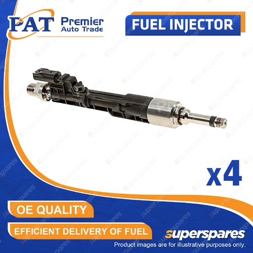 4 Pcs PAT Fuel Injectors for BMW 125i F20 220i 228i F23 320i 328i F30 F31 F34