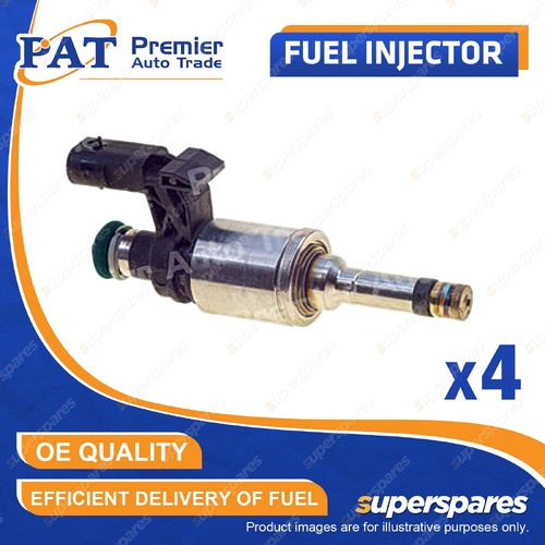 4 Pcs PAT Fuel Injectors for Skoda Fabia NJ Rapid NH 1.4L CJZD 04/2016-07/2017