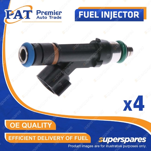 4 Pcs PAT Fuel Injectors for Ford Mondeo MA MB MC Transit VM 2.3L SEBA GZFA