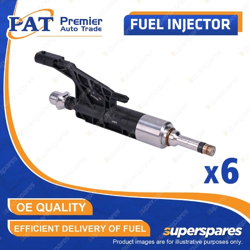 6 Pcs PAT Fuel Injectors for BMW M140i F20 M240i F22 F23 X3 G01 X4 G02 3.0L