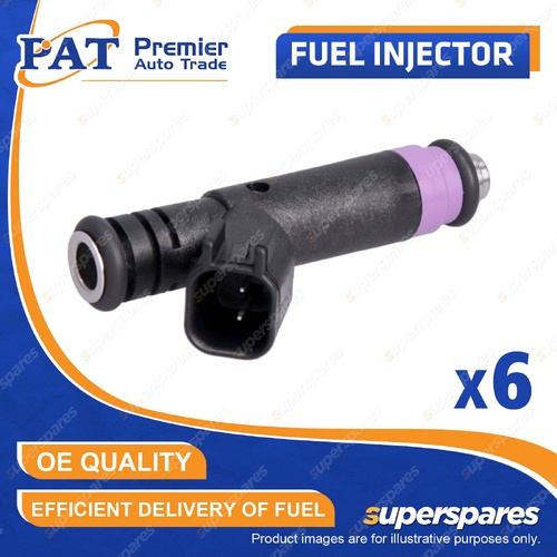 6 Pcs PAT Fuel Injectors for Mazda Tribute 6Z 8Z 3.0L AJ 07/2006-01/2008