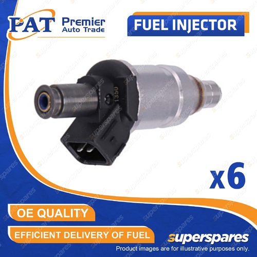6 Pcs PAT Fuel Injectors for Honda Legend KA9 3.5L C35A3 2.2 2.3 3.5L 96-14