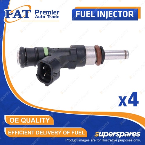 4 Pcs PAT Fuel Injectors for Mitsubishi Delica D5 Lancer CJ CF Outlander ZG ZH