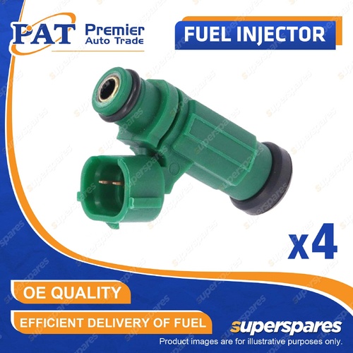 4 Pcs PAT Fuel Injectors for Mitsubishi Lancer CH Outlander ZF Airtrek Grandis