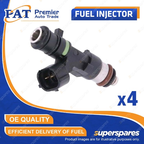 4 Pcs PAT Fuel Injectors for Mitsubishi Colt ES LS VRX RG 1.3L 1.5L 4A90 4A91