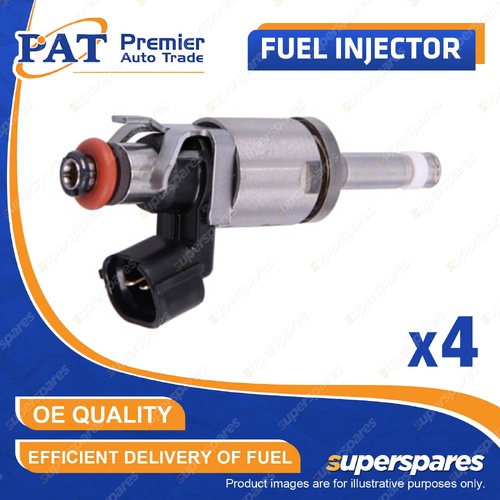 4 Pcs PAT Fuel Injectors for Mazda CX-5 KE KF CX-9 TC 2.5L PY PY-T 2013-2023