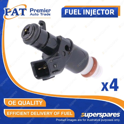 4 Pcs PAT Fuel Injectors for Honda Civic FB FC FK Crossroad RT HRV RU Stream RN