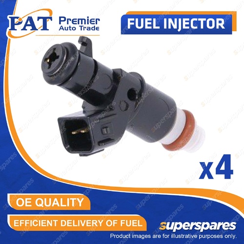 4 Pcs PAT Fuel Injectors for Honda City GM Civic FD FK LE CRZ ZF FIT Jazz GE