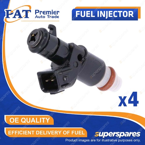 4 Pcs PAT Fuel Injectors for Honda Civic FB FD FIT GD GP Insight ZE Jazz GD GE