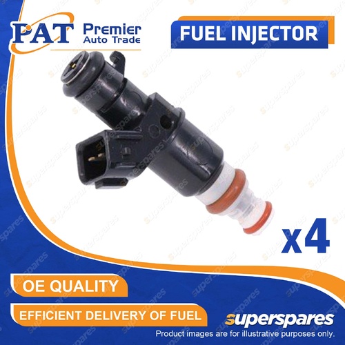 4 Pcs PAT Fuel Injectors for Honda FIT GE Jazz GLI GE 1.3L L13A L1321 8V 07-14
