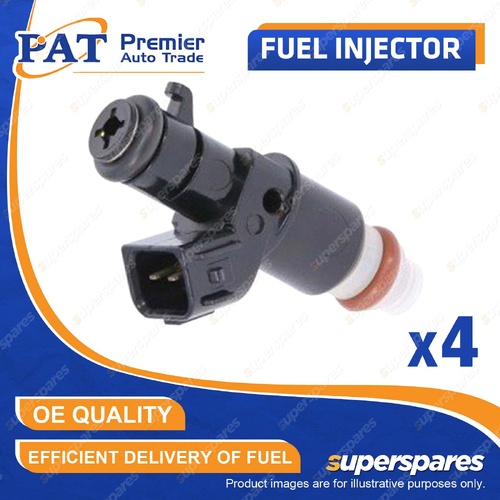 4 Pcs PAT Fuel Injectors for Honda Airwave GJ CRZ ZF FIT GD Jazz VTI GD 1.5L