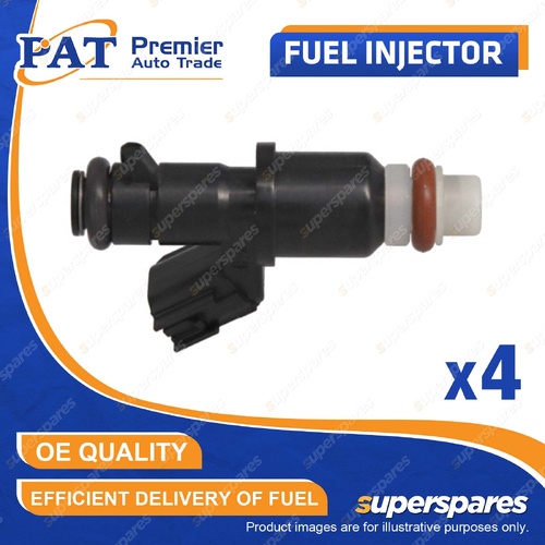 4 Pcs PAT Fuel Injectors for Honda CR-V RM4 2.4L K24Z9 11/2012-06/2017