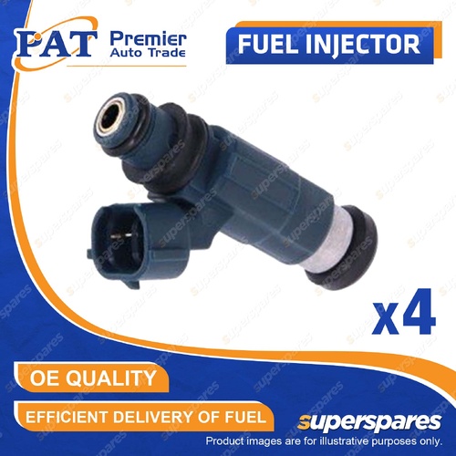 4 Pcs PAT Fuel Injectors for Mazda 323 Astina Protege BJ 626 GF Capella Premacy