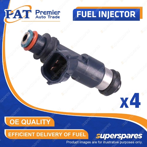 4 Pcs PAT Fuel Injectors for Subaru Forester SJ SH Legacy Liberty Outback BR BM