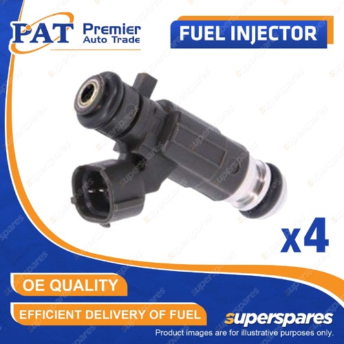 4 Pcs PAT Fuel Injectors for Subaru Forester SG Impreza GG Legacy Liberty BL BP