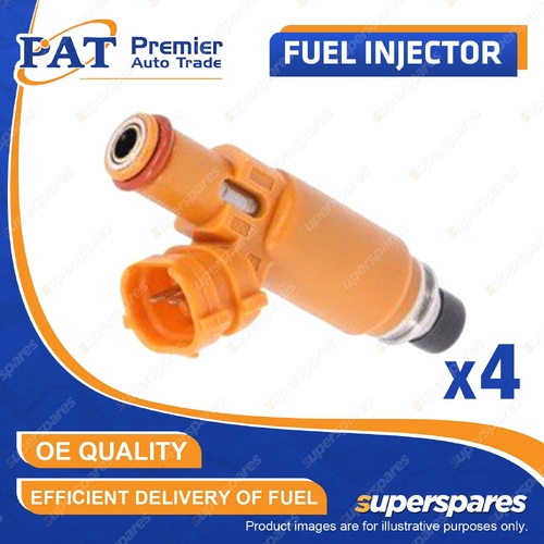 4 Pcs PAT Fuel Injectors for Subaru Forester C/20 S/20 T/25 SF S10 2.0L 2.5L