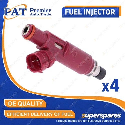 4 Pcs PAT Fuel Injectors for Mazda 2 DY Axela Demio Familia MX5 Roadster Verisa