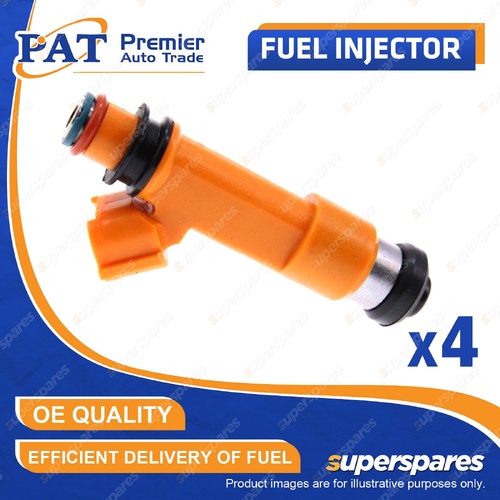 4 Pcs PAT Fuel Injectors for Suzuki Jimny SN413 Swift RS415 EZ 1.3L 1.5L 00-19