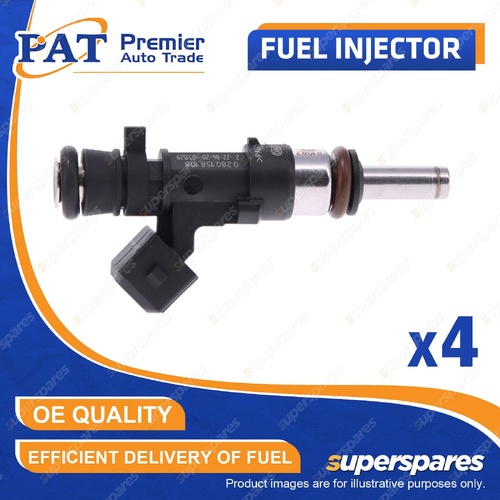 4 Pcs PAT Fuel Injectors for Opel Astra PJ 1.6L Turbo A16LET 2012-2023