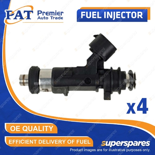 4 Pcs Fuel Injectors for Mitsubishi Lancer CC CE CH 1.8L 2.4L 4G69 4G93