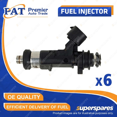 6 Pcs Fuel Injectors for Toyota Chaser Cresta Mark II JZX100 Soarer JZZ30R