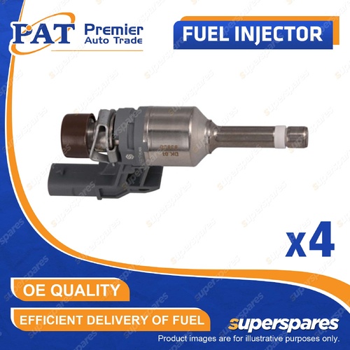 4 Pcs PAT Fuel Injectors for Volkswagen Golf GTi New Beetle Jetta Polo Tiguan