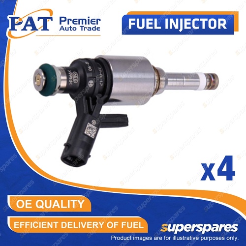 4 Pcs PAT Fuel Injectors for Volkswagen Tiguan AD1 2.0L Turbo CHHB 2016-2023