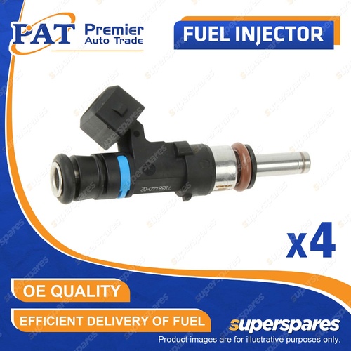 4 Pcs PAT Fuel Injectors for Mercedes Benz A170 A180 A200 W169 B170 B200 W245